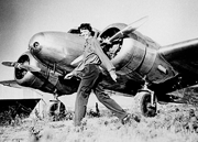 Earhart and her Lockheed Electra 10E