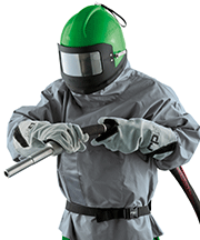 The RPB NOVA 2000 Advanced
Abrasive Blasting Helmet