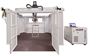Large LXRD gantry system for measuring residual stress
