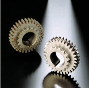 Shot peening increases the useful life of gears and spring elements