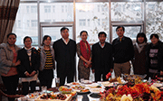 Joyce , Sunny, Becky, Wang Ruiguo, Rosanne, Zhang Laibin, Liu Ruwei, Mei Qifang, Sally (left to right)