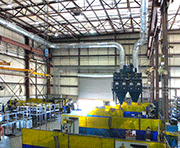 Cartridge dust and fume collector equipped with safety features in a
fabrication shop