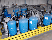 This demineralised water treatment plant is one of many valuable assets being offered for sale. Commissioned in 2007, it has a 15000 m3/hr approx. duty with high alkalinity and TES.