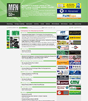 Main page of MFN INTERNATIONAL 
listing current issue