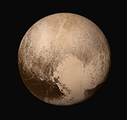 Image of Pluto sent by New Horizons probe