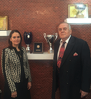 Two generations of a family business Mr. Chircu Corneliu Stelian, Founder and President, and Mrs. Corina Maria Nitescu, Commercial Manager of Chircu Prod-Impex Company
