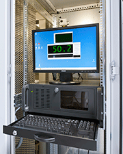 Shot velocity sensor measurement displayed on PC