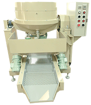 A typical disc finishing system engineered