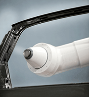 First-time use by a local Chinese manufacturer: EcoBell3 Ci atomizers for efficient paint application inside the body