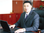 Mr. Wang Qi, the general manager of Jiangsu Daqi Metal Surface Preparation Co., Ltd.