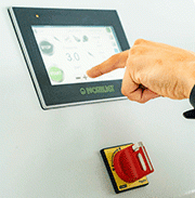 Operator panel interface