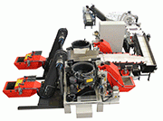 Picture 13: Schematic of an automated Rösler FKS 15.1 A2 centrifugal disk finishing system