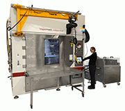 Vapormatt Leopard Cub automatic wet blasting machine