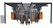 The highly flexible spinner hanger blast machines are ideal for treating delicate work pieces that must not tumble over each other. They are equally suitable for handling components with complex shapes as well as heavy and large work pieces.
