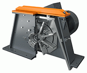 The powerful EVO42 turbine with throwing blades made from hardened tool steel is ideally suited for the harsh conditions in foundries.