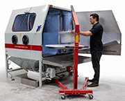 Vapormatt PumaXL manual wet blasting machine