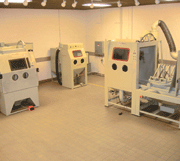 The Maxi-Blast Media Testing And Machine Demonstration Laboratory