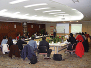 Pyrometry training taking place in conjunction with the Nadcap meeting in Beijing, China in April 2007. Professional development opportunities are frequently scheduled to coincide with Nadcap meetings for the convenience of all participants.