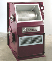 
Figure 3: The AGTOS magnetic wind sifter with two magnetic drums separates sand and abrasive reliably