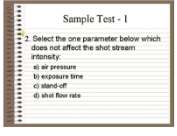 slide from chapter "sample test"