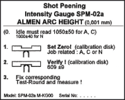 Fig. 5:  Calibration instructions for SPM-02a real time measuring device