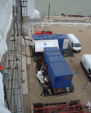 PHENICS mobile equipments on work-site