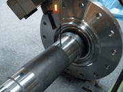Residual stress measurement in large components